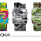 Illustration for article titled Creatures-of-the-Night Nooka Watches Have Camouflage, May Not Disappear on Your Wrist